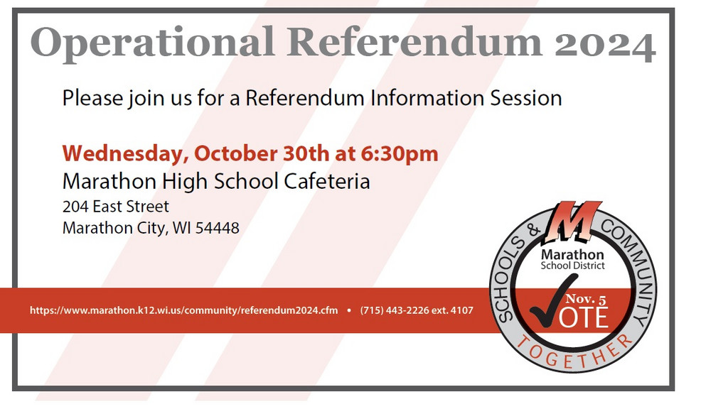 October 30th Information Session